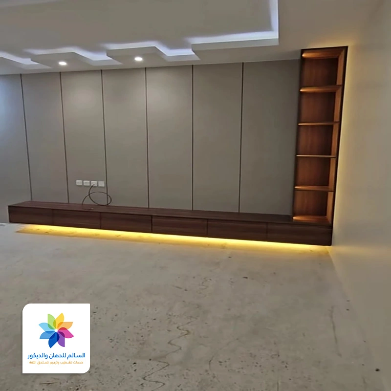 ديكور جدار شيبورد حي الجزيرة خميس مشيط