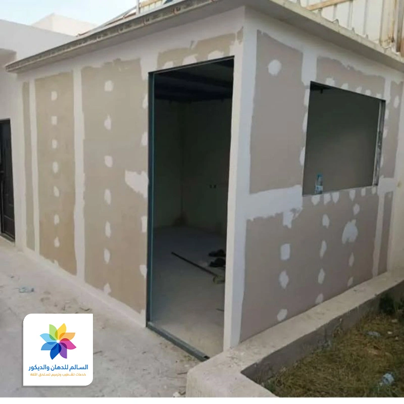 تركيب جدار اسمنت بورد ابها